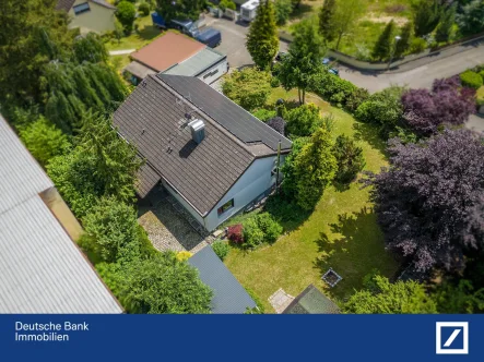 Ansicht von oben - Haus kaufen in Kammerstein - Bungalow mit zusätzlichem Platzangebot in Kammerstein