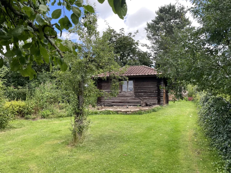 Gartenhaus an ruhigem Platz