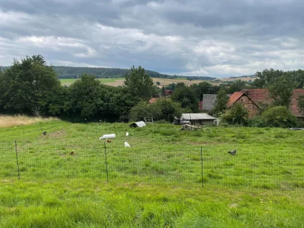 Bauplatz mit Hanglage - Grundstück kaufen in Wesertal - Baugrundstück in Heisebeck "Am Lichtenberg"