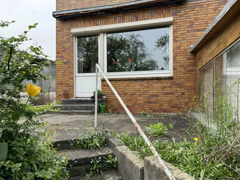 Terrasse mit Zugang zum Wohnzi