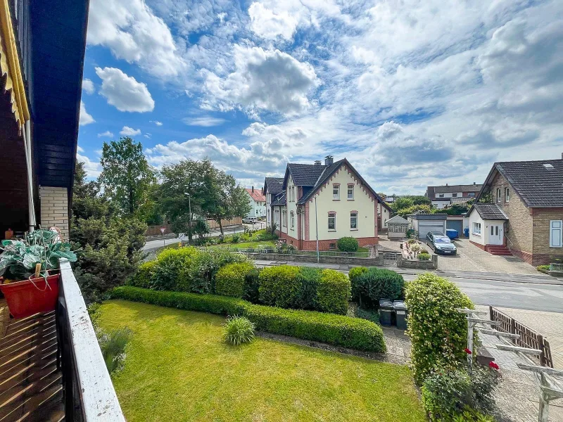 Aussicht vom Balkon