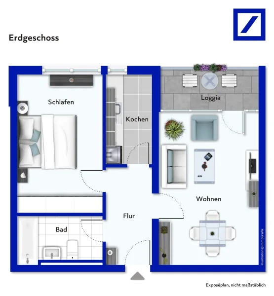 Grundriss Erdgeschoss