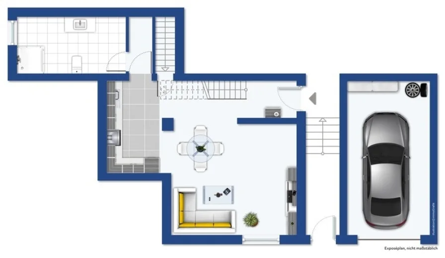 Grundriss EG DHH rechts