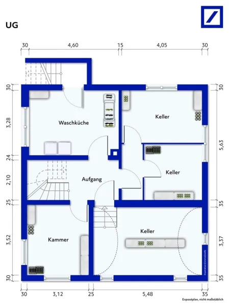 Grundriss UG 2 FH Waiblingen