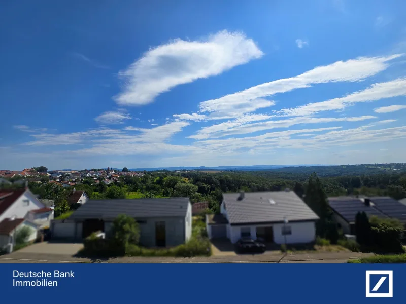 Ausblick - Haus kaufen in Lichtenwald - Panorama Ausblick in Lichtenwald - Zweifamilienhaus + Einliegerwohnung mit viel Platz