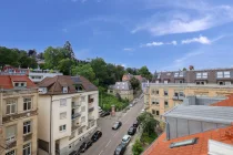 Blick von der Dachterrasse