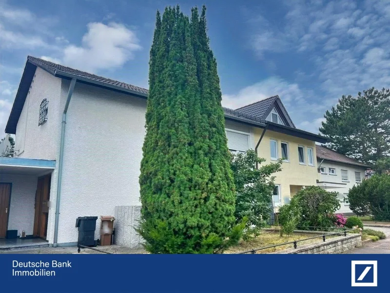 Außenansicht - Haus kaufen in Rastatt - Gemütliche Doppelhaushälfte