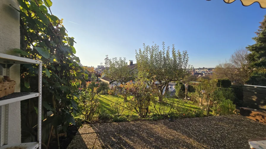 Terrasse Ausblick