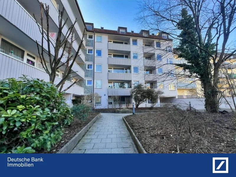 Hausansicht - Wohnung kaufen in München - Vermietete 1-Zimmer-Wohnung mit Loggia in Untergiesing – Investition mit Potenzial!