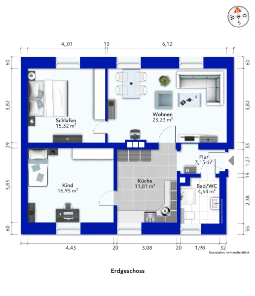 Grundriss Grafik