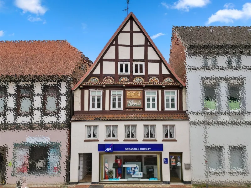 - Haus kaufen in Stadthagen - Wohnen und Gewerbe im gepflegten Zustand - direkt in der Altstadt!
