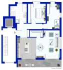 Plan 3 Zimmerwohnung