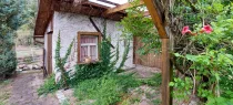 Gartenhäuschen mit Terrasse