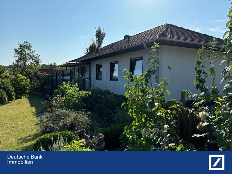 Haus Vorne - Haus kaufen in Munster - Bungalow auf der Sonnenseite in Trauen