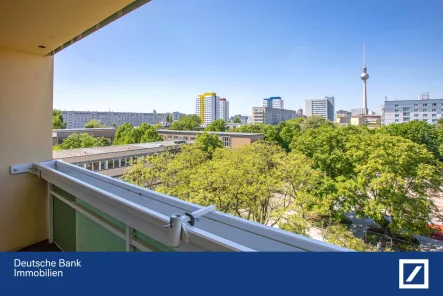 Aussicht Balkon - Wohnung kaufen in Berlin - *TOP*  Wohnen mit einzigartiger Aussicht! Beste Lage!