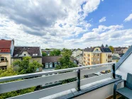 Blick vom Balkon