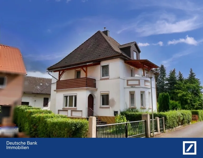 Ansicht 1 - Haus kaufen in Wildeck - interessantes Eigenheim für Naturliebhaber