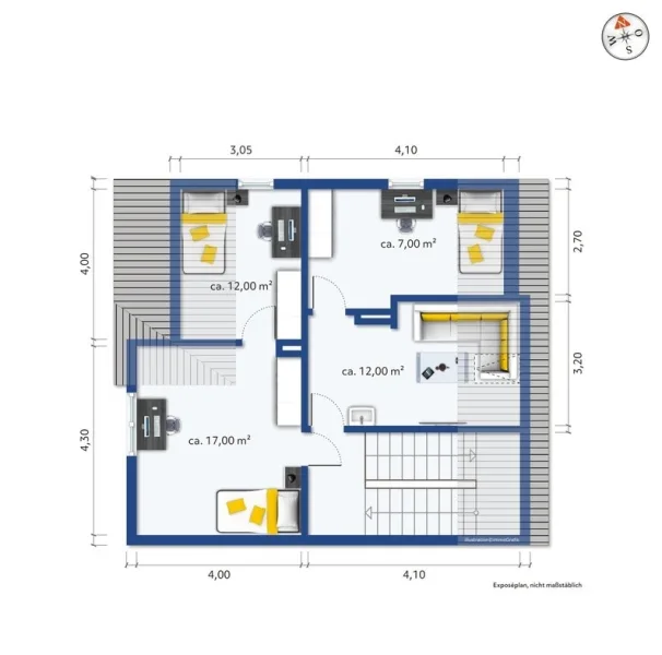 Grundriss-Dachgeschoss