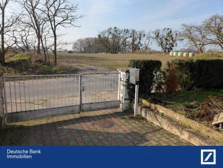 Aussicht nach Westen - Haus kaufen in Lutherstadt Wittenberg - Mit schöner Aussicht und saniertem Bad