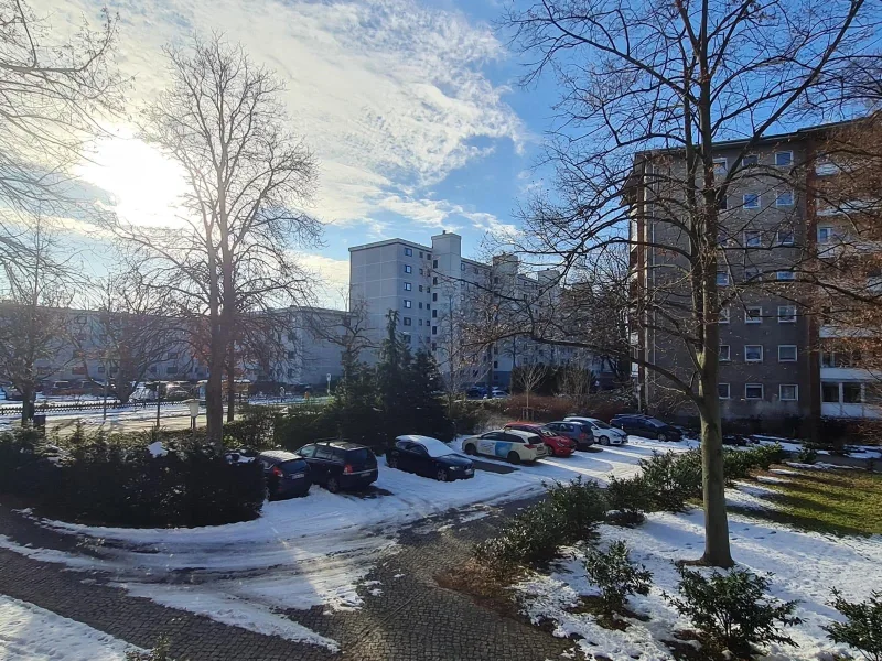 Ausblick Balkon