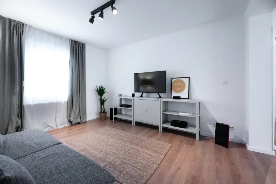 Musterwohnung Wohnzimmer