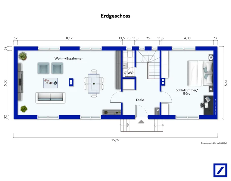 Grundriss Erdgeschoss