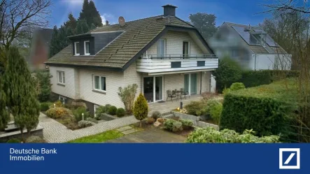 Ansicht vom Garten - Haus kaufen in Dinslaken - Erstklassiges Einfamilienhaus in Toplage von Dinslaken