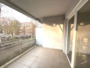 schöner großer Balkon