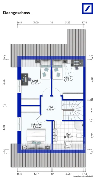 Grundriss Dachgeschoss