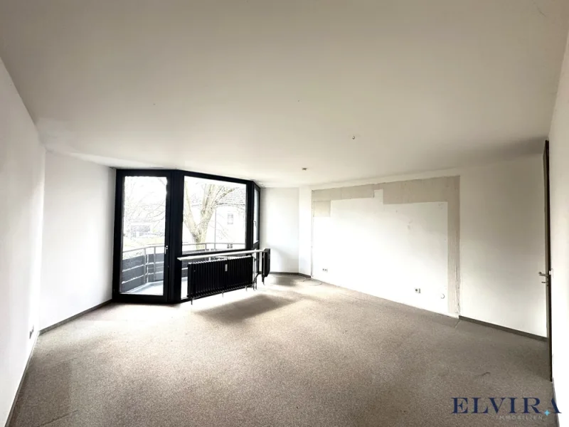 Wohnzimmer - Wohnung kaufen in München - ELVIRA - Pasing-Obermenzing,  schöne 2-Zimmer-Wohnung mit sonnigen Balkon in Süd-Ausrichtung