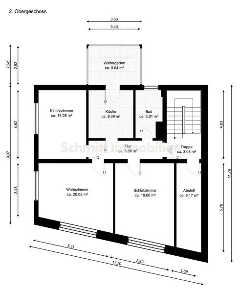 Grundriss 2. OG