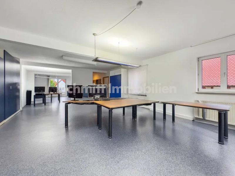 Raum 1 - Büro/Praxis mieten in Frankfurt am Main - 137 m² Büro- oder Praxisetage mit Dachterrasse. F-Schwanheim. Frei ab Juli 2025