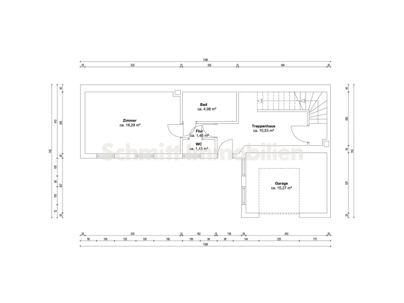 Grundriss Hinterhaus EG