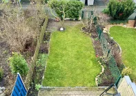 Garten mit Hinterausgang