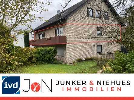 www.junkerundniehues.de - Wohnung kaufen in Oerlinghausen - Exklusive Eigentumswohnung mit einer Einliegerwohnung in Oerlinghausen-Währentrup