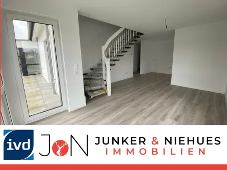 www.junkerundniehues.de - Wohnung kaufen in Bielefeld - Wohnen wie im eigenen Haus - Maisonette Wohnung perfekt für kleine Familien oder Paare