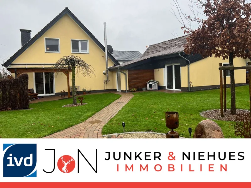 www.junkerundniehues.de - Haus kaufen in Leopoldshöhe - Einfamilienhaus mit Wohlfühlambiente – Ideal für Familien und Mehrgenerationenwohnen in Leopoldshöhe