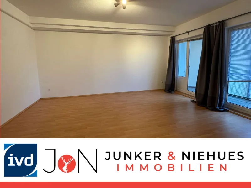 www.junkerundniehues.de - Wohnung mieten in Oerlinghausen - Geräumige 3-Zimmer-Wohnung mit Balkon und Wohlfühlatmosphäre in zentraler Lage von Oerlinghausen