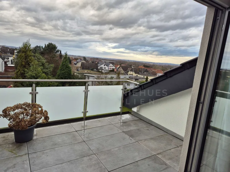 Balkon mit Fernblick