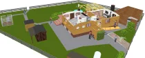 Das kleine Haus am See in 3D Bild 4