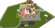 Das kleine Haus am See in 3D Bild 5