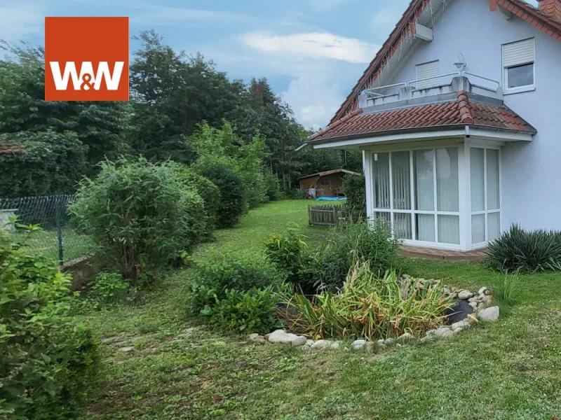 Teich - Haus kaufen in Stein-Bockenheim - #Tolles Einfamilienhaus mit grossem Garten