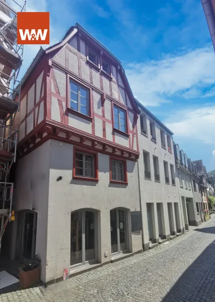 Hausfront 1 und 2 - Haus kaufen in Bacharach - #100 % etwas besonderes....