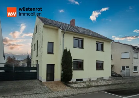 Hausfront - Haus kaufen in Siefersheim - #Zweifamilienhaus mit Potenzial