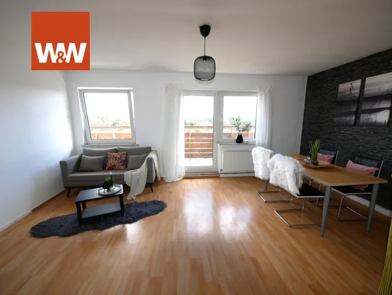 Wohnzimmer - Wohnung kaufen in Duisburg / Buchholz - Neues Jahr, neues Glück, neues Heim oder neue Investition!