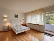 Schlafzimmer mit Balkon