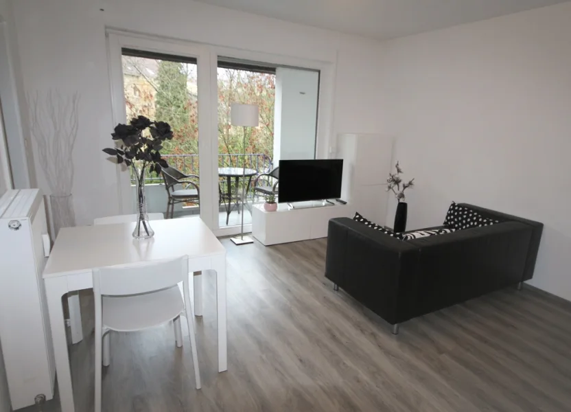 wohnen - Wohnung mieten in Saarbrücken - **Alt Saarbrücken, helles, modern eingerichtetes Zweizimmerapartment mit Balkon**