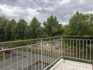 Aussicht vom Balkon