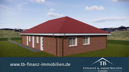  - Haus kaufen in Aurich - Energieeffizienter Neubau! Barrierefreie Doppelhaushälfte in zentraler Lage von Aurich