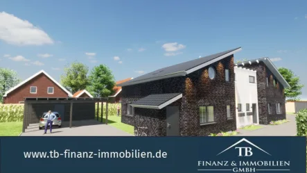  - Wohnung kaufen in Hage - Innovative Dachgeschosswohnung in ruhiger Lage- Klimafreundlicher Neubau mit Zertifizierung (QNG)